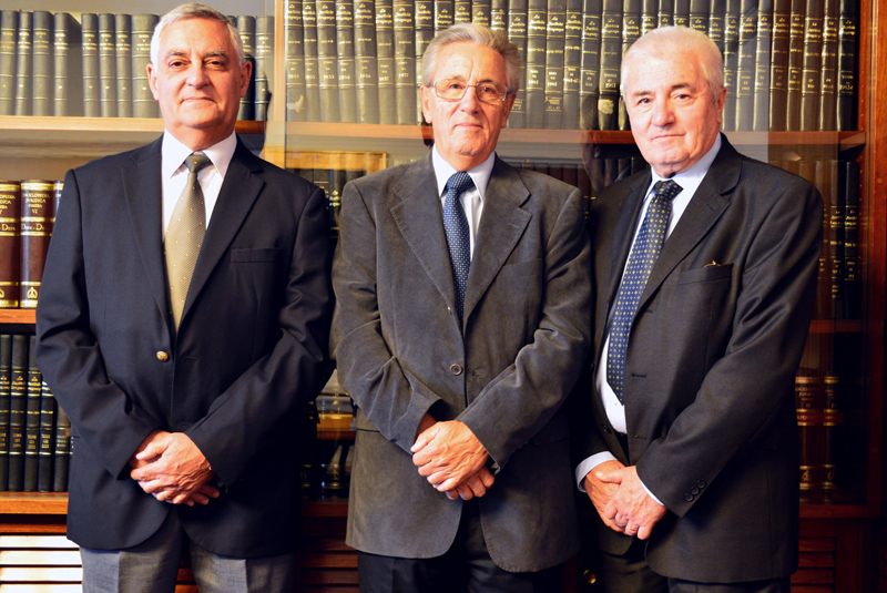 Sr. Juan Carlos Álvarez, Cr. Ariel Fernández, Sr. Raúl Prego